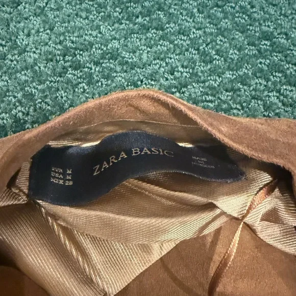 Zara women’s  Brown (mustard brown) Lightweight cardigan host pick - Picture 7 of 12